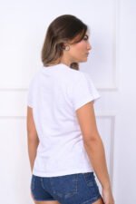 ART.4065 | REMERA BLANCA CON STRASS - Imagen 3